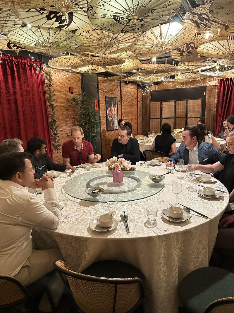 B2B dinner, New York